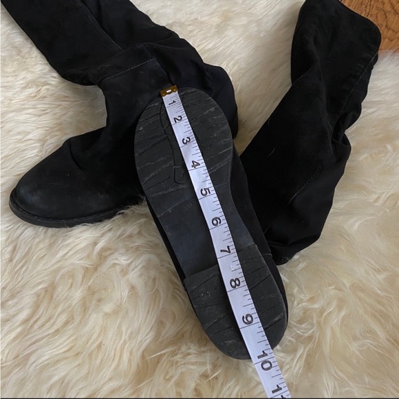 Stuart Weitzman 5050 black suede knee high boots - Picture 7 of 7
